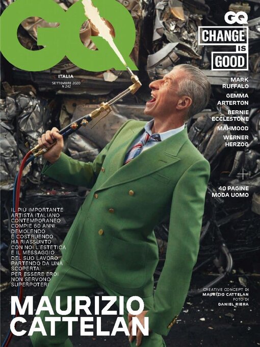 Title details for GQ Italia by Edizioni Condé Nast S.p.A. - Available